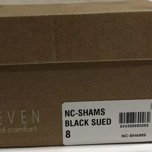 Steve Madden Women’s Steven, NC-Shams Black Slingback Sandals, Size 8 M. - Picture 6 of 6